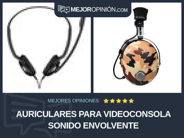 Auriculares Para videoconsola Sonido envolvente