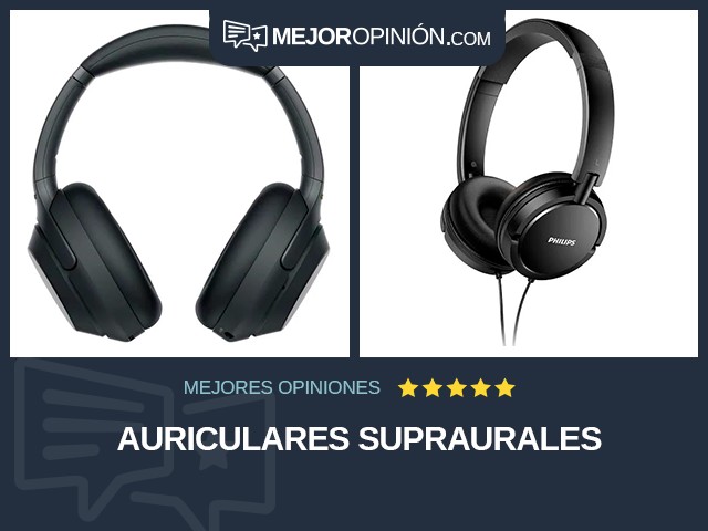 Auriculares Supraurales