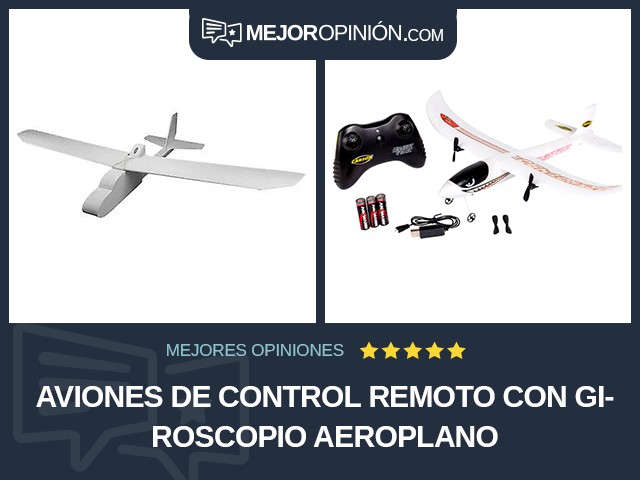 Aviones de control remoto Con giroscopio Aeroplano