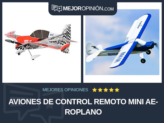 Aviones de control remoto Mini Aeroplano