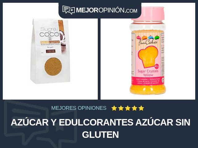 Azúcar y edulcorantes Azúcar Sin gluten