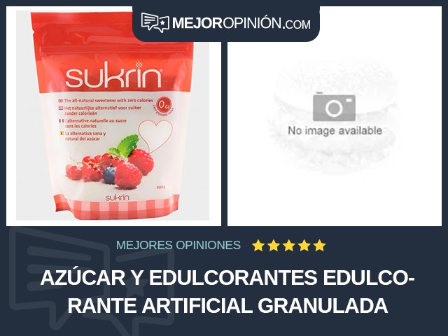 Azúcar y edulcorantes Edulcorante artificial Granulada