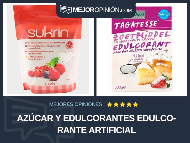 Azúcar y edulcorantes Edulcorante artificial