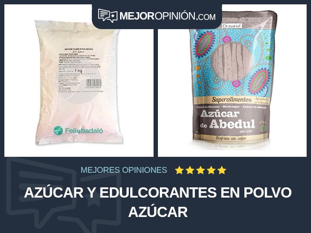 Azúcar y edulcorantes En polvo Azúcar