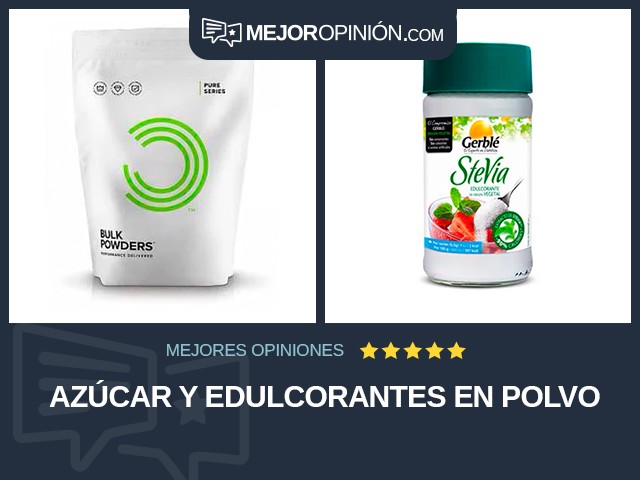 Azúcar y edulcorantes En polvo