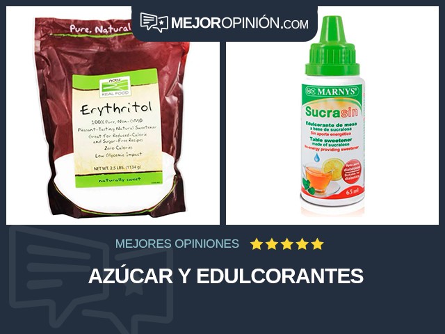 Azúcar y edulcorantes