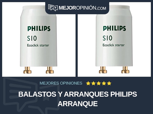 Balastos y arranques Philips Arranque