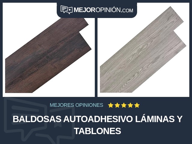 Baldosas Autoadhesivo Láminas y tablones