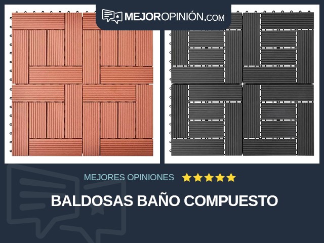 Baldosas Baño Compuesto