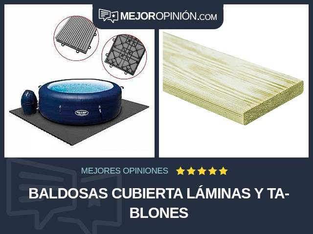 Baldosas Cubierta Láminas y tablones