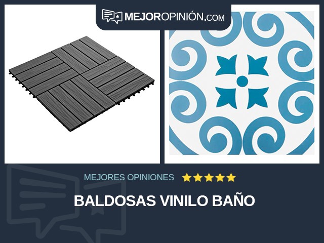 Baldosas Vinilo Baño