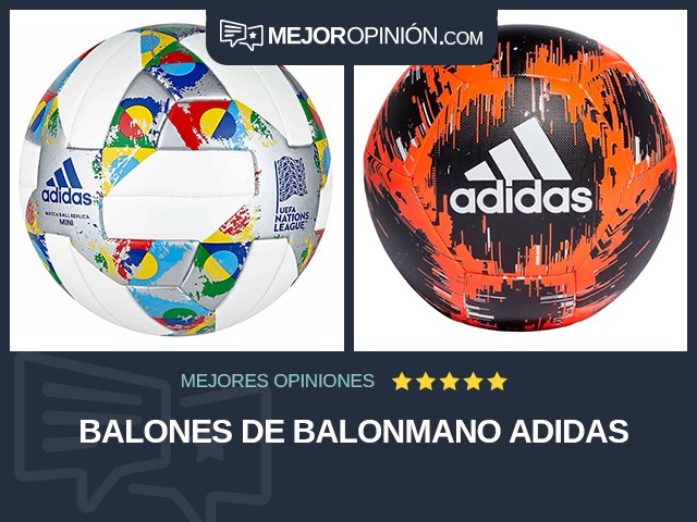 Balones de balonmano adidas