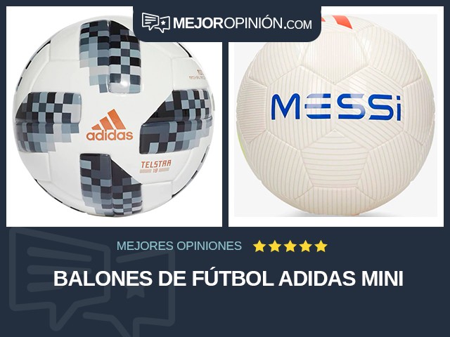 Balones de fútbol adidas Mini