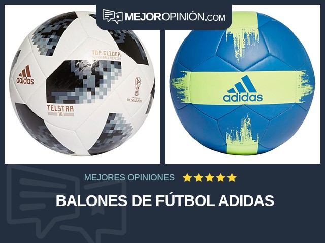 Balones de fútbol adidas