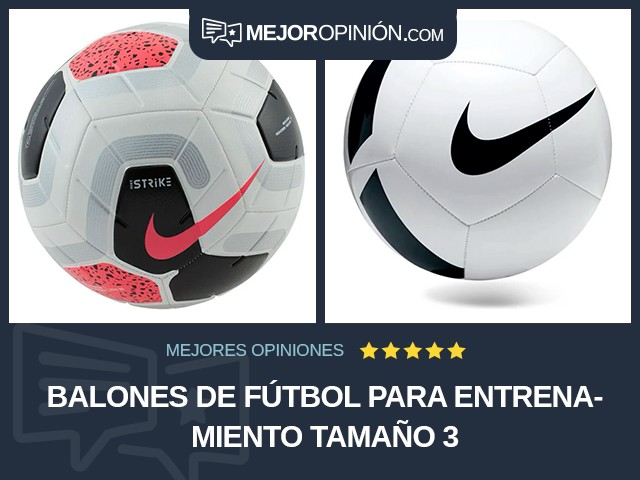 Balones de fútbol Para entrenamiento Tamaño 3