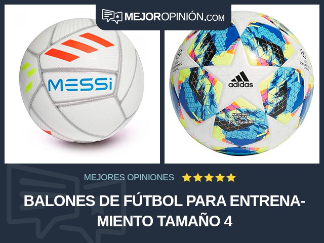 Balones de fútbol Para entrenamiento Tamaño 4