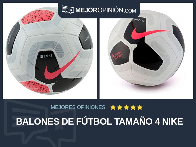 Balones de fútbol Tamaño 4 Nike
