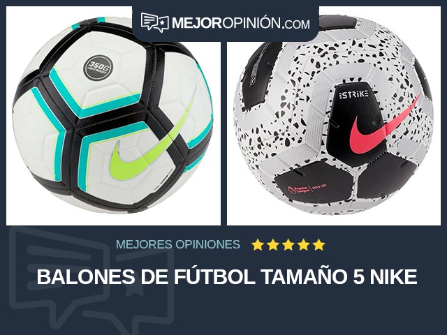 Balones de fútbol Tamaño 5 Nike