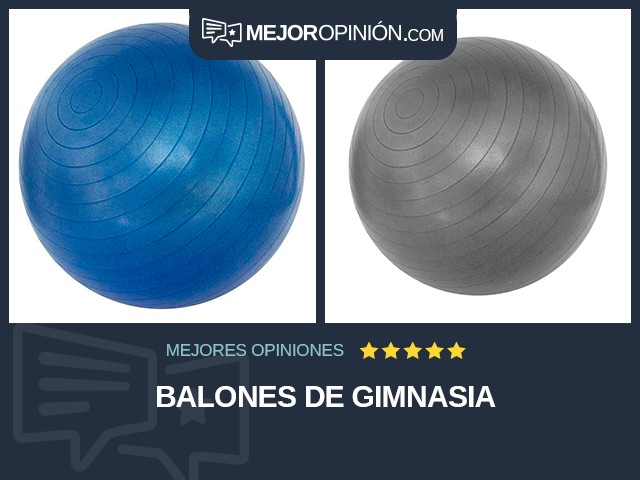 Balones de gimnasia