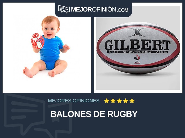 Balones de rugby