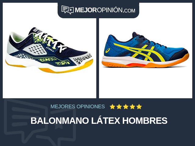 Balonmano Látex Hombres