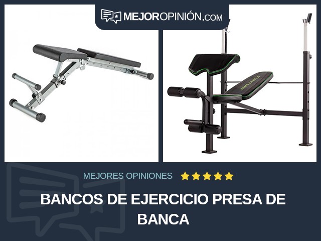 Bancos de ejercicio Presa de banca