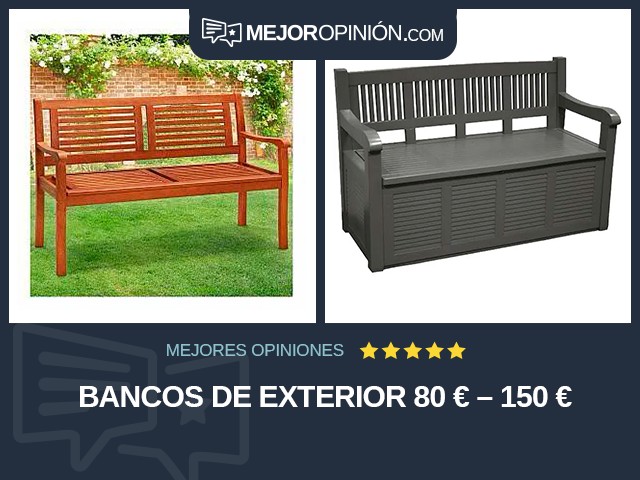 Bancos de exterior 80 € – 150 €