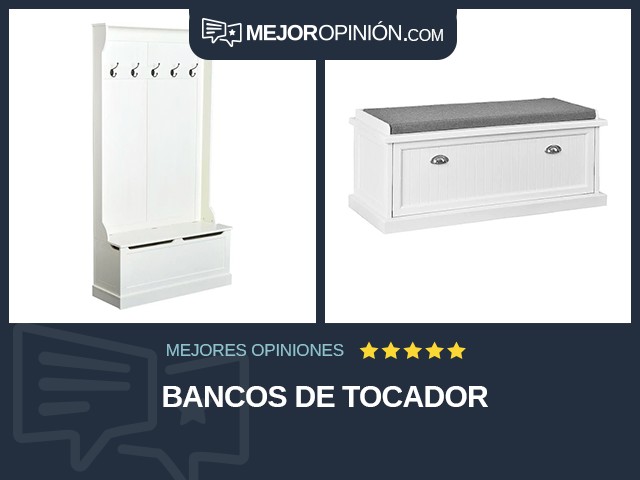 Bancos de tocador