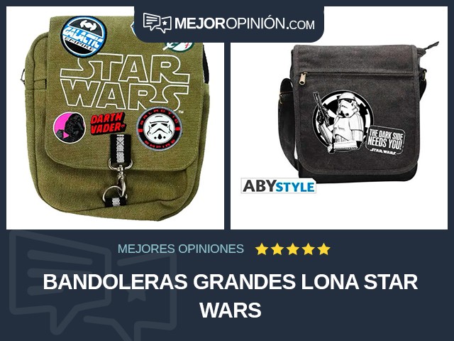 Bandoleras grandes Lona Star Wars