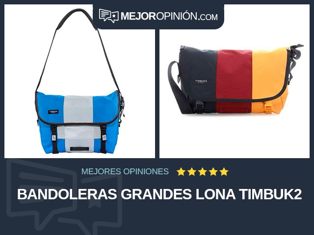 Bandoleras grandes Lona TIMBUK2