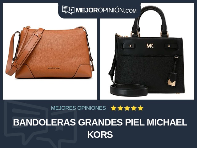 Bandoleras grandes Piel Michael Kors