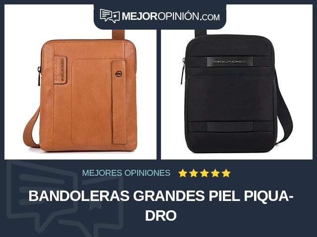 Bandoleras grandes Piel Piquadro