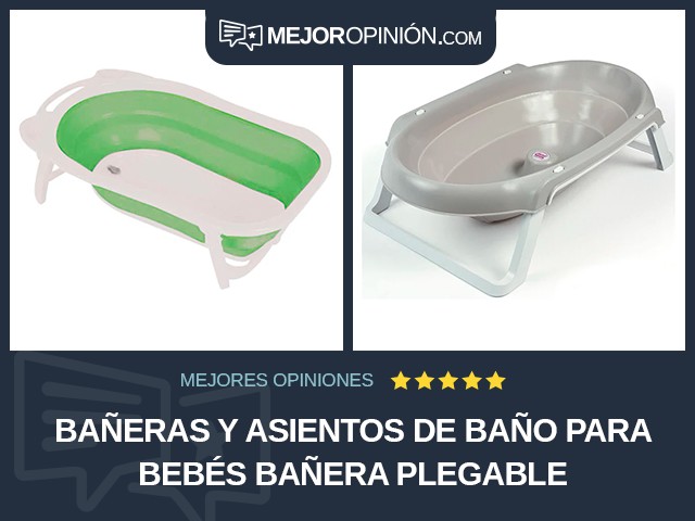 Bañeras y asientos de baño para bebés Bañera Plegable