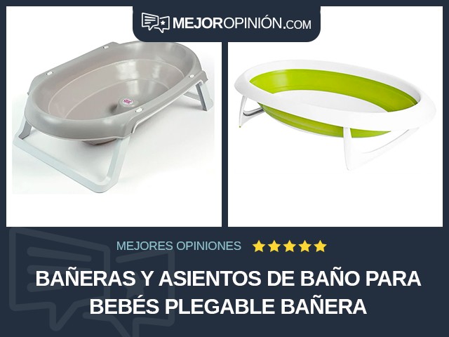 Bañeras y asientos de baño para bebés Plegable Bañera