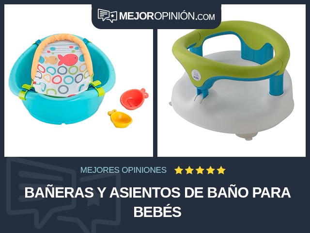 Bañeras y asientos de baño para bebés