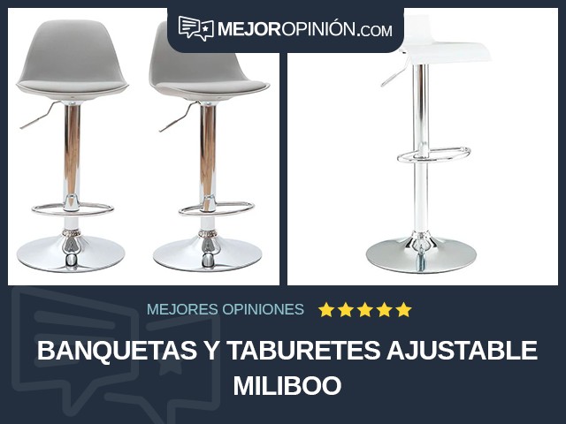 Banquetas y taburetes Ajustable Miliboo