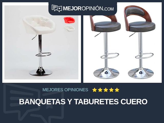 Banquetas y taburetes Cuero