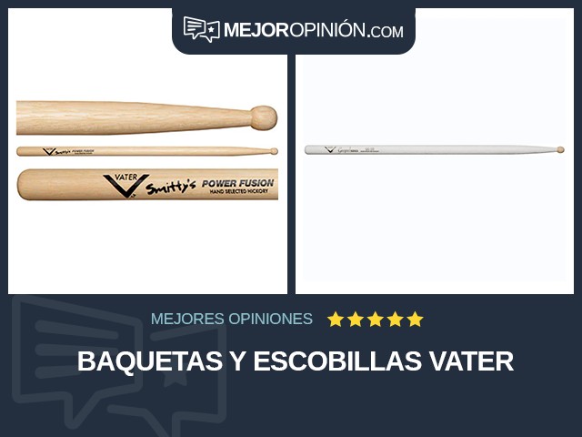 Baquetas y escobillas Vater