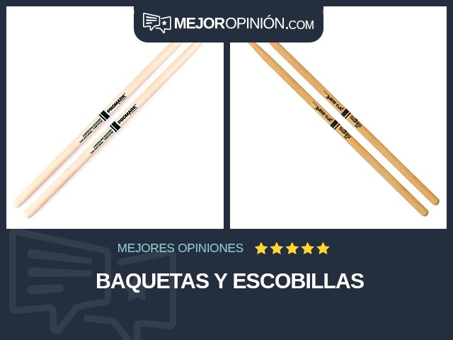 Baquetas y escobillas