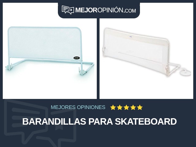 Barandillas para skateboard