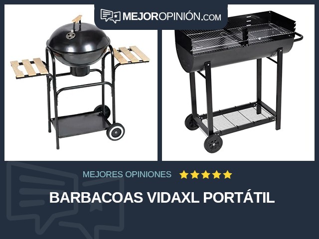 Barbacoas vidaXL Portátil