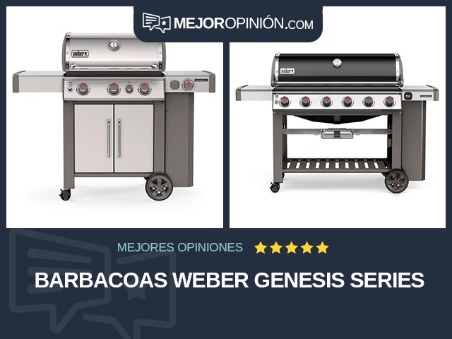 Barbacoas Weber Genesis Series