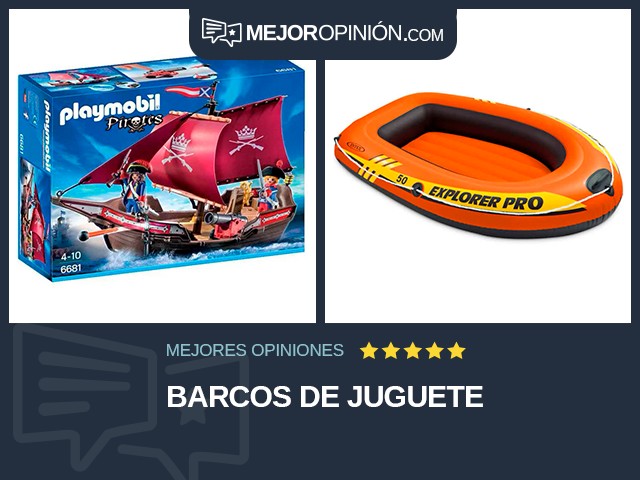 Barcos de juguete