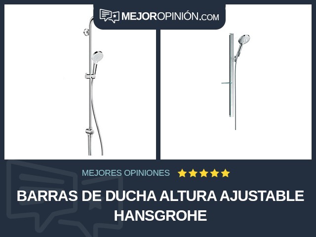 Barras de ducha Altura ajustable Hansgrohe