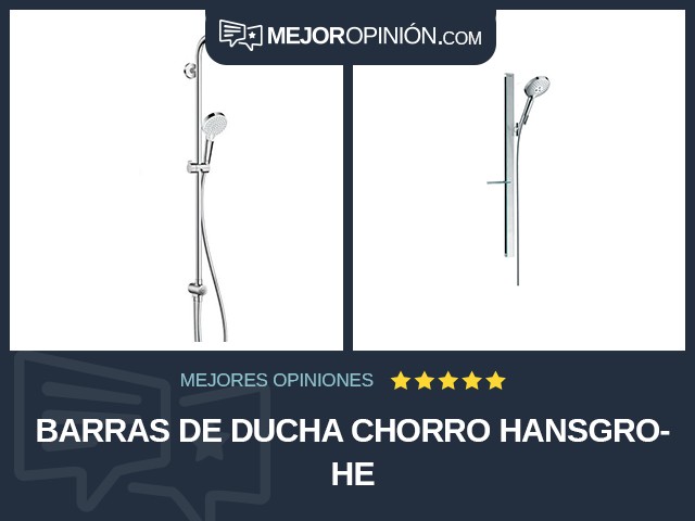 Barras de ducha Chorro Hansgrohe