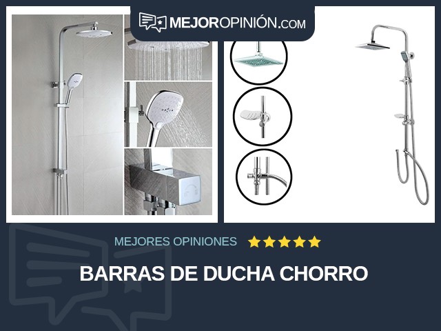 Barras de ducha Chorro