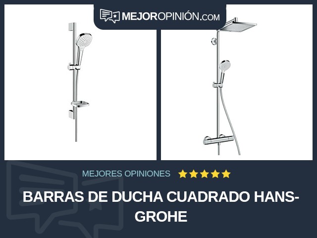 Barras de ducha Cuadrado Hansgrohe