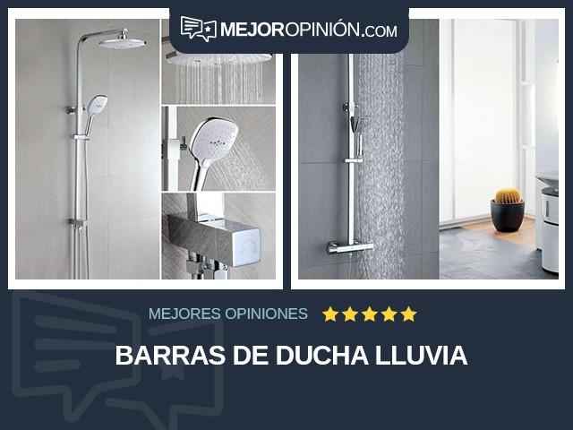 Barras de ducha Lluvia