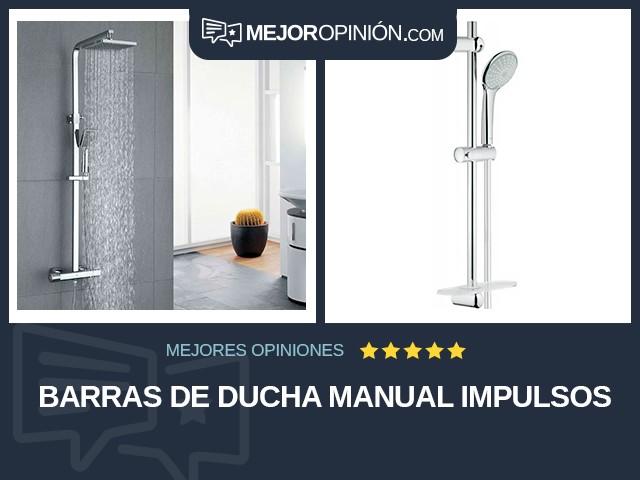 Barras de ducha Manual Impulsos