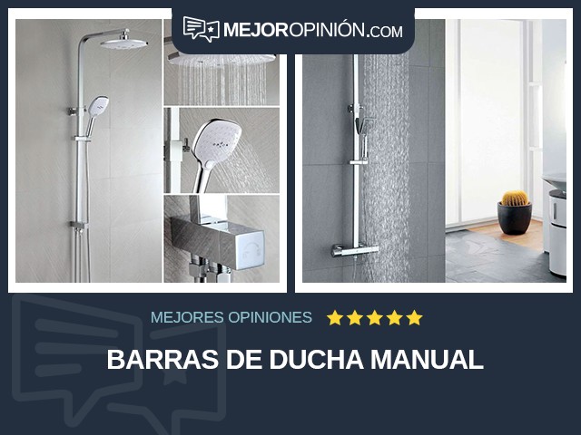 Barras de ducha Manual